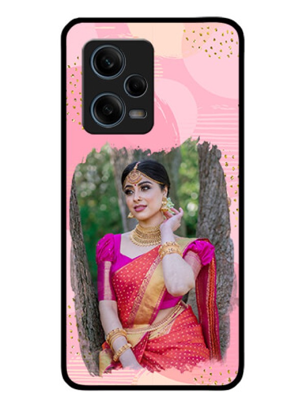 Redmi Note Pro Plus G Custom Glass Phone Case With Photo Printing