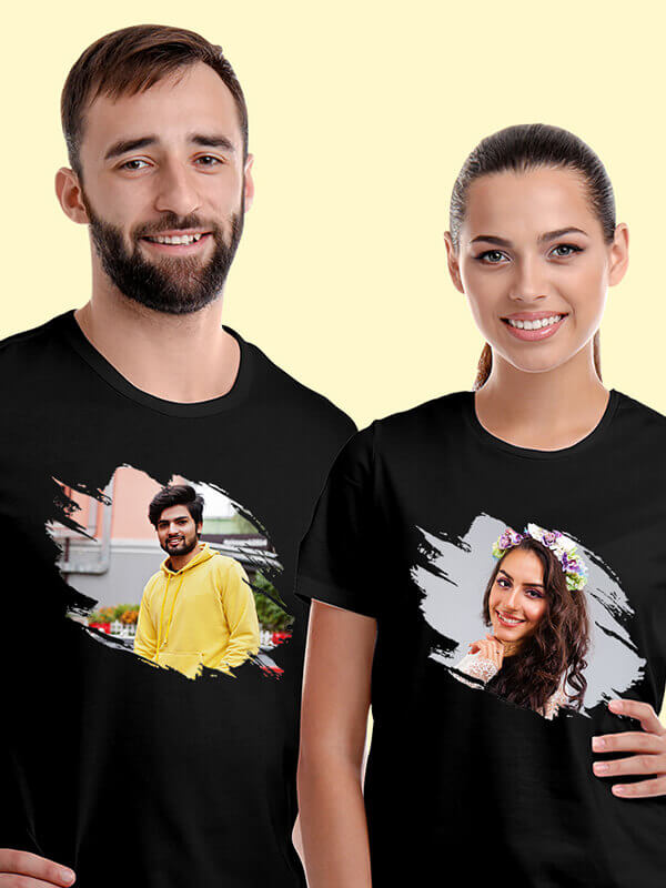 Custom Couple T-Shirts – Buy Matching Tshirts for Men and Women