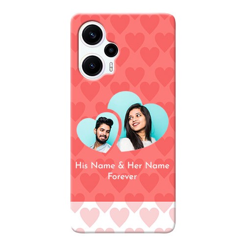 Buy Poco F5 Personalized Phone Covers Couple Pic Upload Design 3138