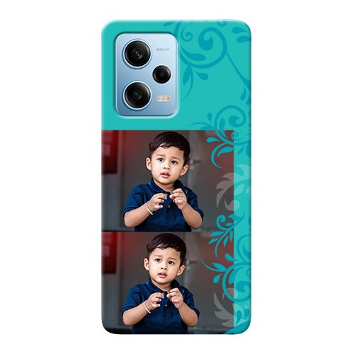 Buy Redmi Note 12 Pro Plus 5G Mobile Cases with Photo and Green Floral ...