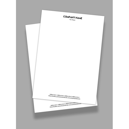 Advocate Letterhead Design